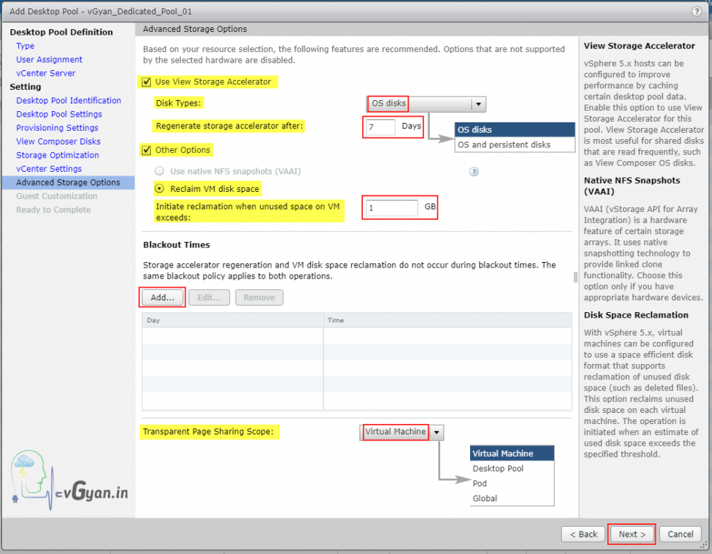 Horizon View 7.5 : Dedicated Desktop Pool with Linked-Clone Part-14 ...